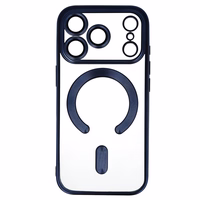 Metālisks Magsafe maciņš iPhone 17 Pro Max zils