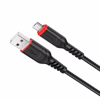 Kabelis USB A uz Micro USB Hoco 2,4A 3 m X59 melns