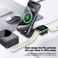 JELLICO bezvadu lādētājs 3in1 W25 15W melns