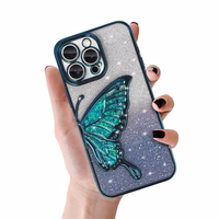 Tel Protect Butterfly ūdens viedtālruņa apvalks Iphone 15 Pro zils