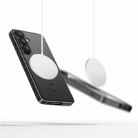 Tech-Protect MagFlex Magnētiskais viedtālruņa apvalks Samsung Galaxy A26 5G - caurspīdīgs melns