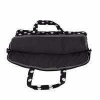 Wonder Portatīvais maciņš datoram 13–14 collas melns polka-dot raksts