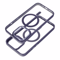 COLOR EDGE MAG COVER viedtālruņa apvalks saderīgs ar Magnētisko IPHONE 15 violeta