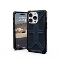 UAG Monarch viedtālruņa apvalks iPhone 14 Pro - zils
