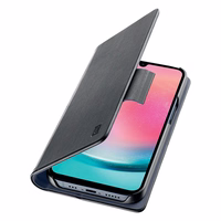 Cellularline Book maciņš - maciņš Samsung Galaxy A25 5G (melns)