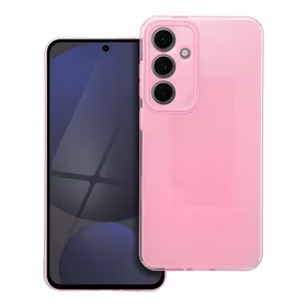 Caurspīdīgs viedtālruņa apvalks 2 mm BLINK Samsung S24 FE rozā