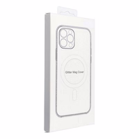 Viedtālruņa apvalks ar kameru aizsardzību, saderīgs ar MagSafe IPHONE 16 caurspīdīgi spīdumi