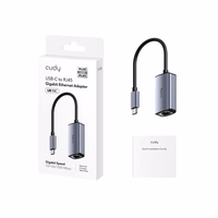 CUDY UE10C USB-C to Ethernet Adapter