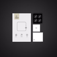 Tech-Protect Camring Pro+ kameras vāciņš Xiaomi Redmi Note 14 Pro 5G / Poco X7 5G, melns