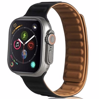 Beline Siksniņa Apple Watch Magnetic 42/44/45/49mm melns