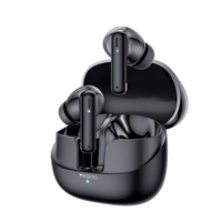 YESIDO HEADPHONES TWS26 BT 5.3 250mAh melns