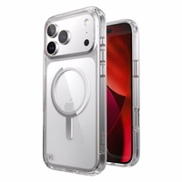 Speck Presidio Perfect Clear MagSafe - iPhone 17 Pro Max maciņš (Clear / sudrabs)