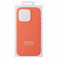 Maciņš "TM MagSafe Silicone" iPhone 12 (iPhone 12 Pro) / Persiku /