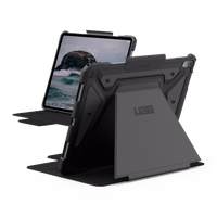 UAG Metropolis SE viedtālruņa apvalks iPad Air 13" 2024 ar Apple Pencil turētāju - melns