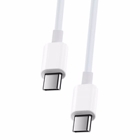 Maxlife MXUC-05 kabelis USB-C - USB-C 2,0 m 60W balts