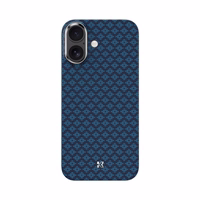 Benks Magnetic Armor Air Armor Grid Kevlar Case Metal Frame 600D (0067) priekš Iphone 17 blue