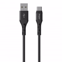 Energizer Ultimate - USB-A to USB-C connecting kabelis 2m (melns)