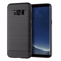 CARBON viedtālruņa apvalks SAMSUNG S8 melns