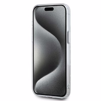Karl Lagerfeld IML Monogram Karl & Choupette Head MagSafe apvalks iPhone 15 Pro Max - skaidrs