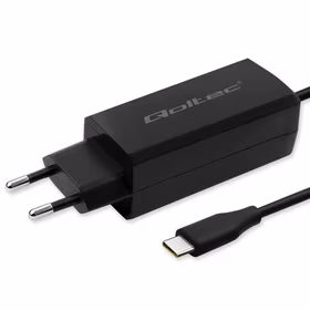 Qoltec 52419 65W GaN Super Fast Charger| 5-20V | 3-3.25A | USB-C 3.1
