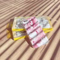 Wozinsky Marble TPU apvalks Samsung Galaxy S21+ 5G (S21 Plus 5G) melns