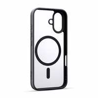 Etteri Matt Mag korpuss priekš iPhone 16 6,1" melns
