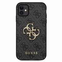 Guess GUHCN614GMGGR iPhone 11 6,1"/ Xr pelēks/pelēks hardcase 4G Big Metal Logo