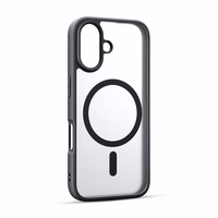 Etteri Matt Mag korpuss priekš iPhone 16 6,1" melns
