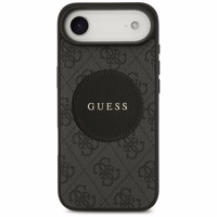 Guess 4G Circle Classic Logo Magnētiskais viedtālruņa apvalks iPhone Air - melna