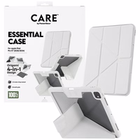Care by PanzerGlass Y fold planšetdatora apvalks iPad Pro 13" 2024 / 2025 - gaiši pelēks