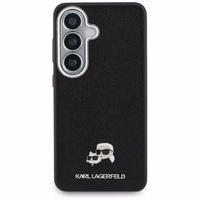 Karl Lagerfeld maciņš Saffiano KC Metal Logo MagSafe Samsung Galaxy S26 Plus melns