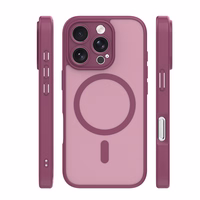 Mag Matt maciņš iPhone 16 Pro Max 6,9" bordo