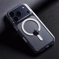 Maciņš for Samsung S26 ULTRA Forcell F-Protect Clear Hybrid Premium saderīgs ar MagSafe caurspīdīgs