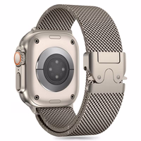 Tech-Protect Milano siksniņa Apple Watch 6 / 7 / 8 / 9 / 10 / SE / Ultra 1 / 2 (44 / 45 / 46 / 49 MM) - titāna