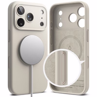 Ringke silikona magnētiskais MagSafe apvalks viedtālrunim iPhone 17 Pro - beigs