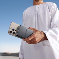 Portatīvais lādētājs Joyroom "JR-PBM11" melns 10000mAh 22.5W (MagSafe / Qi2 bezvadu uzlāde / PD 22.5W) ar statni