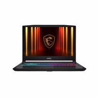 MSI Katana 15 HX B14WFK-605XPL Intel® Core™ i7 i7-14650HX Laptop 39.6 cm (15.6") Full HD 16 GB DDR5-SDRAM 512 GB SSD NVIDIA GeForce RTX 5060 Wi-Fi 6E (802.11ax) NoOS Black
