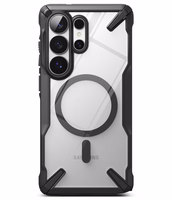 Ringke Fusion X Magnetic MagSafe Maciņš for Samsung Galaxy S26 Ultra - Clear melns