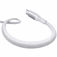 Joyroom S-A28 Flash Series 60W USB-C - USB-C kabelis 1m - Balts