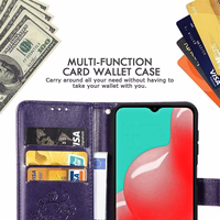 Korpuss Flower Book Samsung A165 A16 4G/A166 A16 5G violets