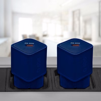 SBS TETRGAN1C20B 20W GaN sienas lādētājs ar Power Delivery - zils