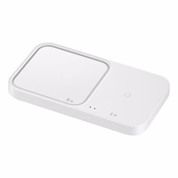 Samsung Wireless Charger Duo EP-P5400TWEGEU 15W indukcijas lādētājs - balts + tīkla lādētājs + kabelis