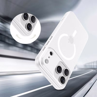 Tech-Protect MagSlim Magnētiskais viedtālruņa apvalks iPhone 17 Pro Max - matēts balts