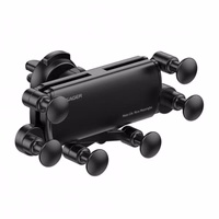 Automašīnas turētājs Essager "Gravity" melns (nav magnētisks / gaisa reste)