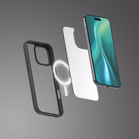 Etteri Matēts Mag maciņš for iPhone 17 melns