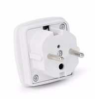 Gembird A-AC-UKEU-001 power plug adapter Type G (UK) Type F balts