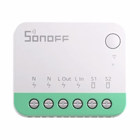 Viedais mini slēdzis WiFi Sonoff MINIR4M Matter (HomeKit SmartThings Home Assistant)