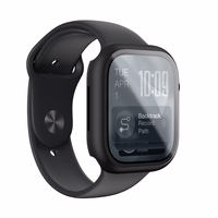 AmazingThing Radix rūdīts stikls ar vāciņu Apple Watch Series 11 42mm - Melns