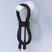 Dudao L9X 30W USB-C - Lightning kabelis 1m - melns