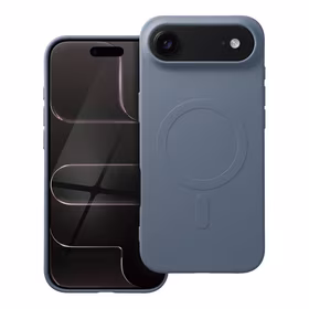 SILICONE MAG APVALKS (liels caurums) saderīgs ar MagSafe IPHONE 17 Air gaiši zila